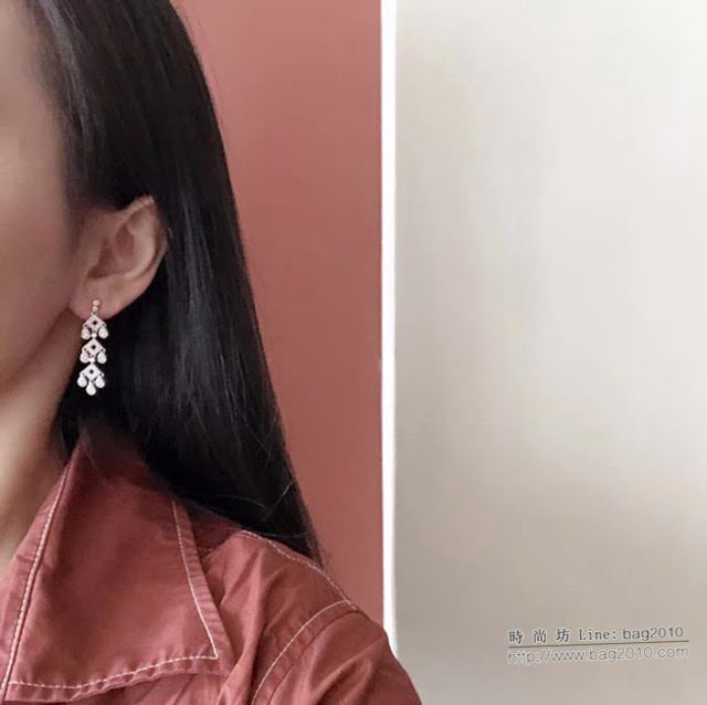 Tiffany純銀飾品 蒂芙尼女士專櫃爆款Jazz塔型耳環耳釘  zgt1707